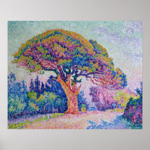 A árvore do pinheiro na Rua. Tropez, 1909