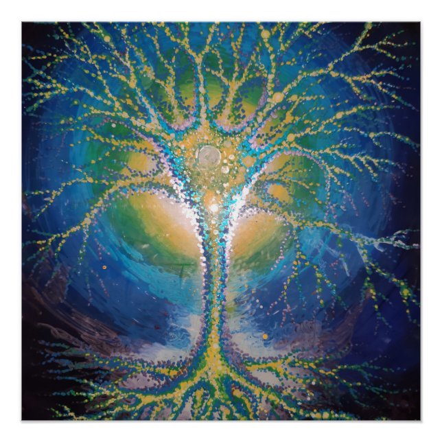 Pôster A árvore neural (Frente)