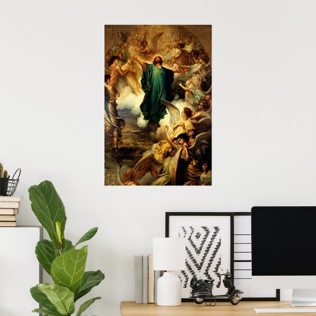 Poster A Ascensão de Gustave Dore (Escritório em casa)
