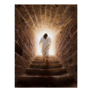 Pôster A Ascensão - Jesus Andando à Luz