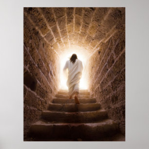 Poster A Ascensão - Jesus Andando à Luz