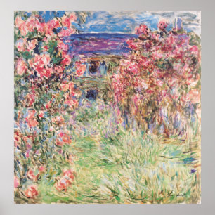 Pôster A Assembleia entre os Rosas, Claude Monet
