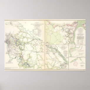 Pôster A aterragem de HouseHarrison branco