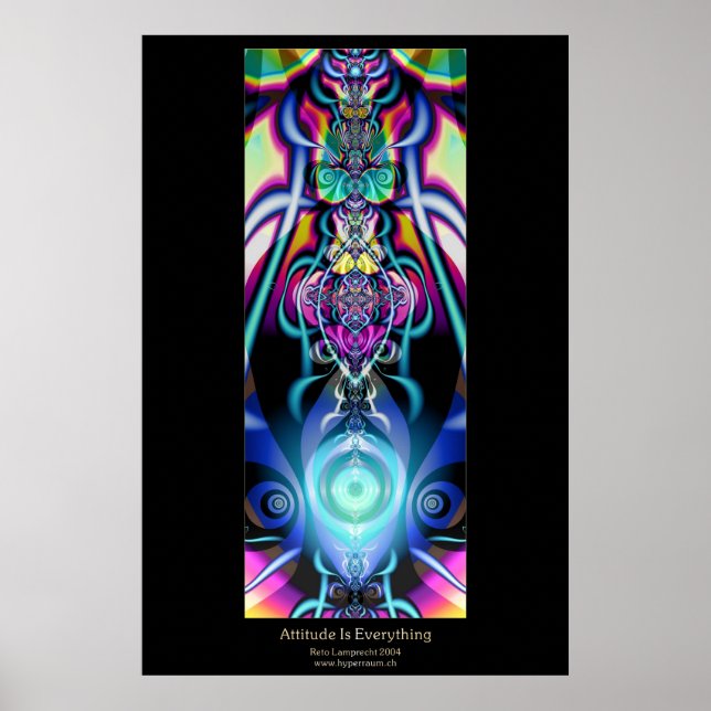 Poster A Atitude É Tudo (Frente)