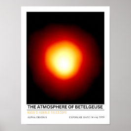 Poster A Atmosfera da Educação Espacial de Betelgeuse