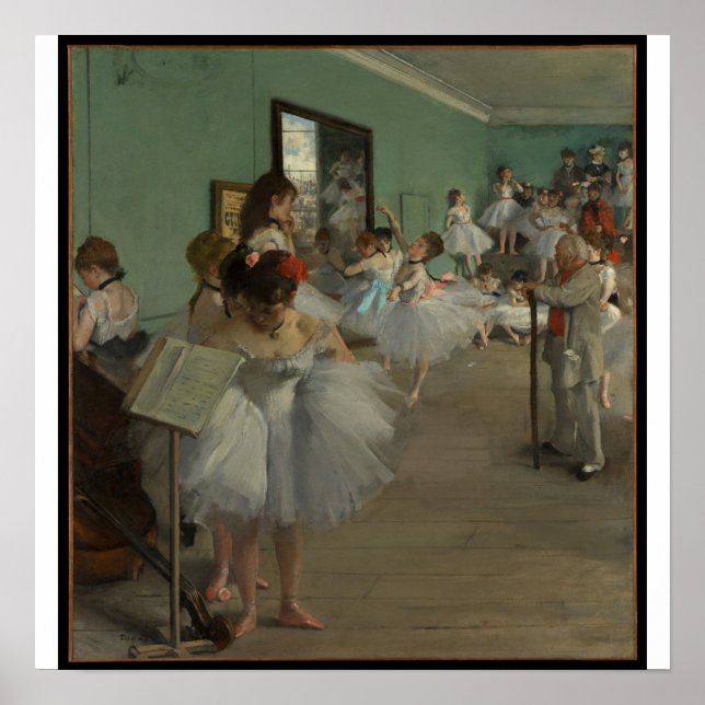 Poster A Aula de Dança (Frente)