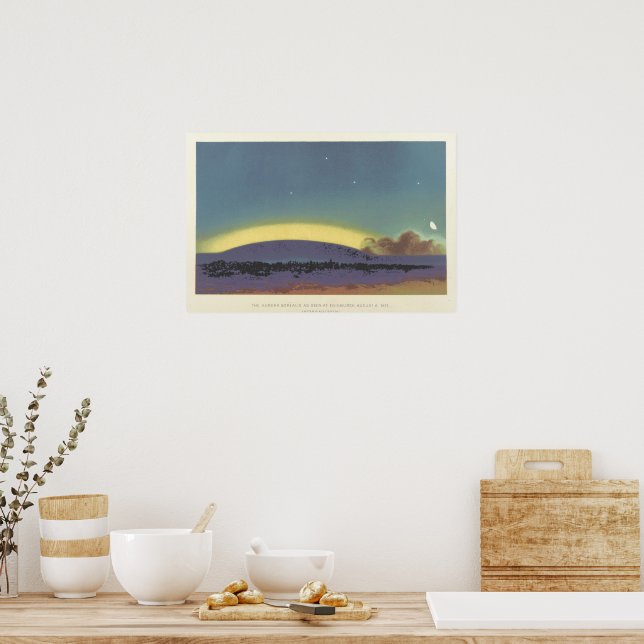 Poster A Aurora Boreal (Cozinha)