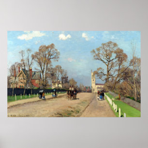 Poster A Avenida, Sydenham Camille Pissarro