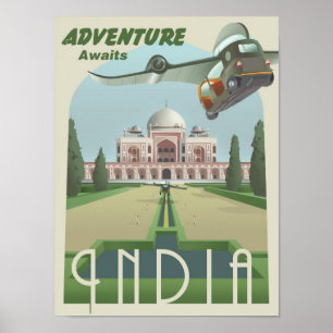 Poster A aventura espera em India