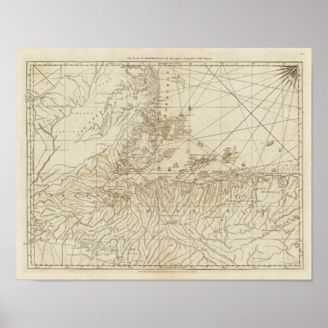 Pôster A Baía de Honduras (Frente)