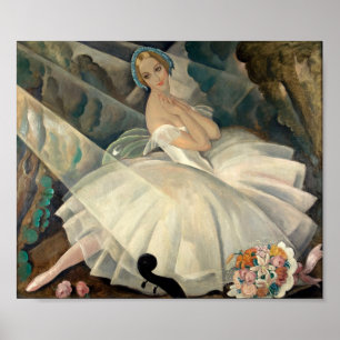 Poster A bailarina Ulla Poulsen - Gerda Wegener