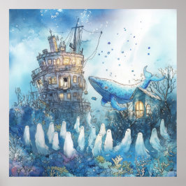 Poster A Baleia das Almas Perdidas