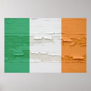 Pôster A bandeira de Ireland resistiu à pintura