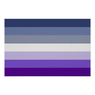 Pôster A bandeira do orgulho lésbica butch SlipperyJoe re