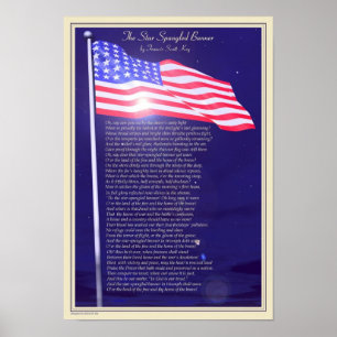 Pôster A bandeira star spangled