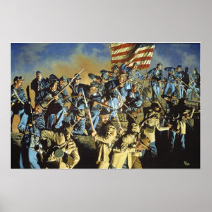 Pôster A bandeira velha nunca tocou na terra