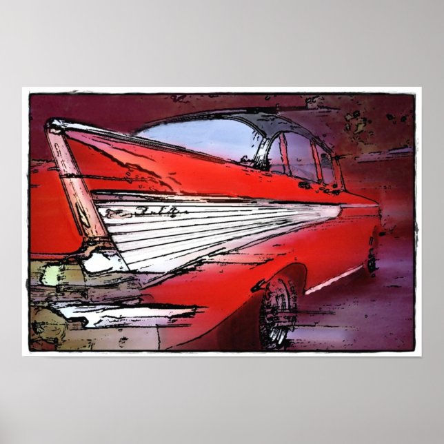 Pôster a barbatana (Frente)