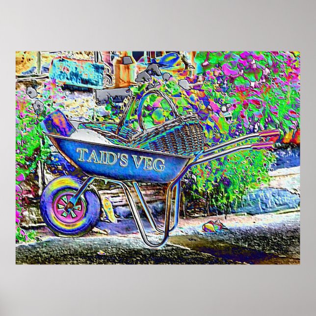 PÔSTER A BARRA DE RODAS DA AVÓ (Frente)