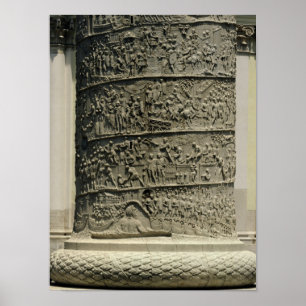 Pôster A batalha contra Dacians, detalhe Trajan