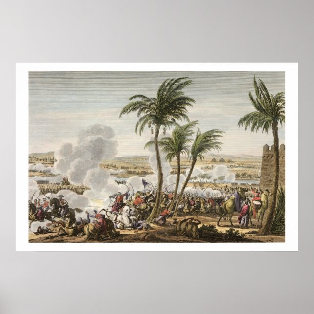 Poster A Batalha das Pirâmides, 3 Termidor, Ano 6 (2) (Frente)