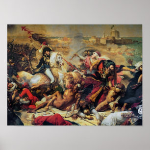 Pôster A batalha de Aboukir, o 25 de julho de 1799