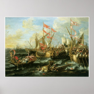 Pôster A Batalha de Actium, 2 de setembro de 31 a.C.