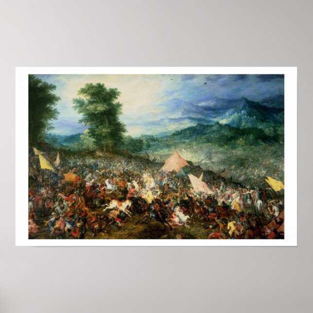 Poster A Batalha de Arbelles, ou a Batalha de Issus, 16 (Frente)