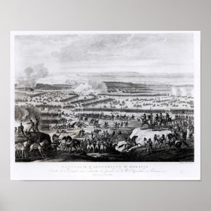 Pôster A batalha de Austerlitz em Moravia