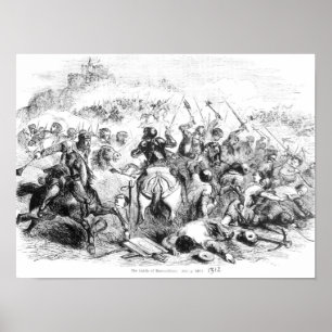 Pôster A batalha de Bannockburn em 1314