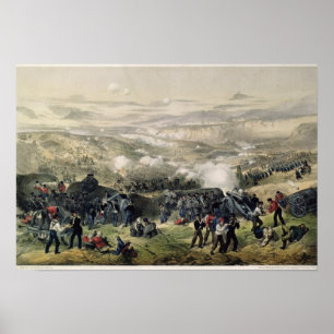 Pôster A batalha de Inkerman, o 5 de novembro de 1854,