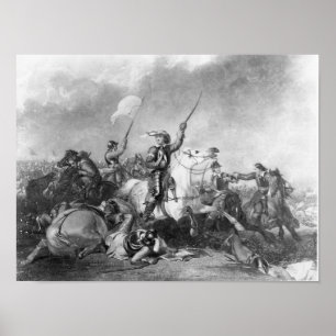 Pôster A batalha de Marston amarra, o 2 de julho de 1644
