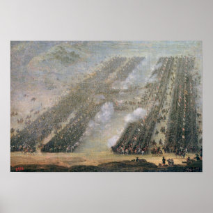 Poster A batalha de Poltava, 1750
