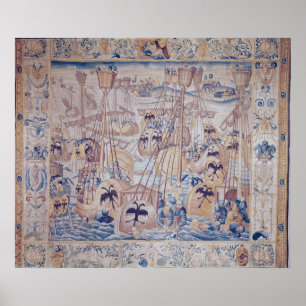 Poster A batalha de Tunes ou de Lepanto