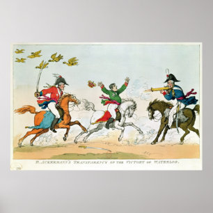 Pôster A batalha de Waterloo
