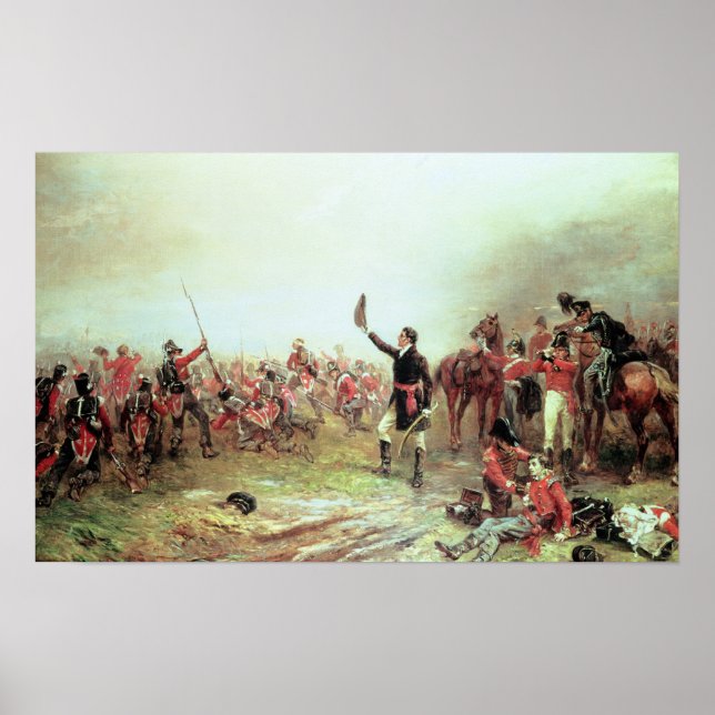 Pôster A Batalha de Waterloo, 18 de junho de 1815 2 (Frente)