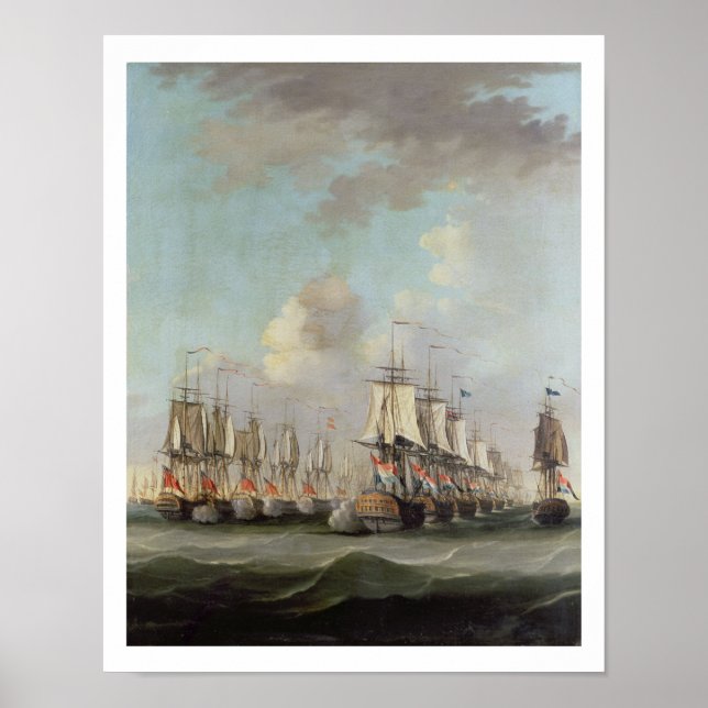 Pôster A Batalha do Banco Dogger, mostrando a (Frente)