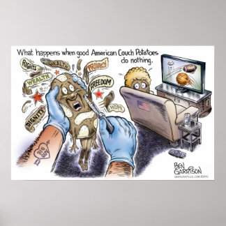 Poster A Batata Americana do Sofá