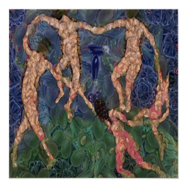 Pôster A Bela Arte Vegetariana (Frente)