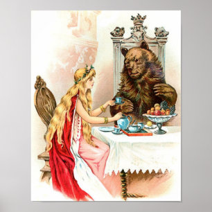 Poster A Bela na Rosa e a Besta