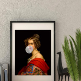 Pôster A Beleza Bávara e a Goma de Bolha