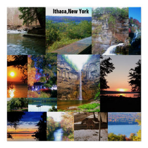 PÔSTER A BELEZA DE ITHACA, POSTER DE NOVA YORK
