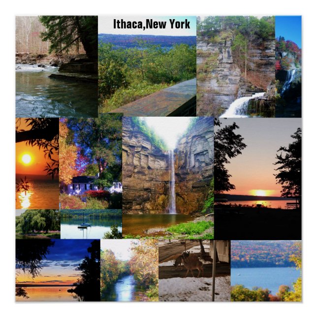 PÔSTER A BELEZA DE ITHACA, POSTER DE NOVA YORK (Frente)