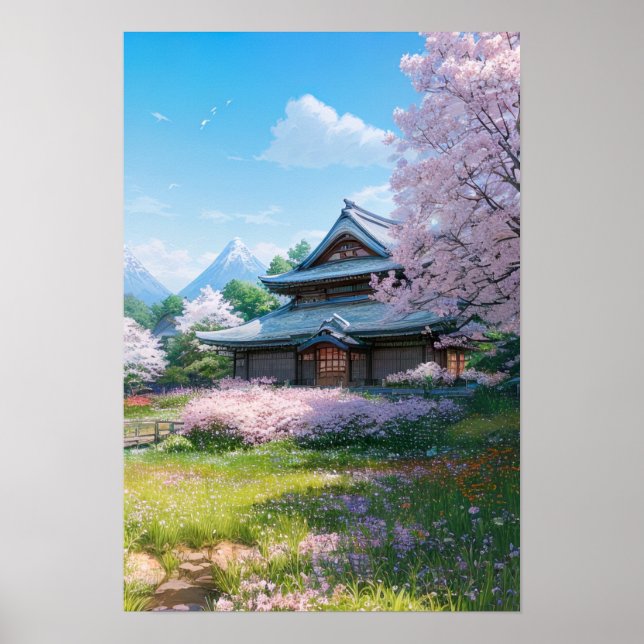 Poster A beleza de uma vida simples (Frente)