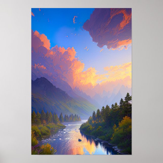 Poster A Beleza Dinâmica da Natureza (Frente)