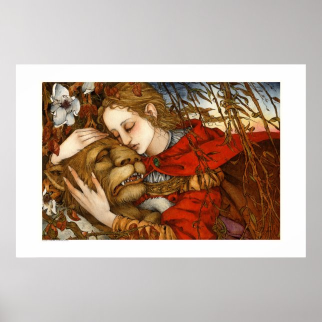 Poster A Beleza e a Besta (Frente)