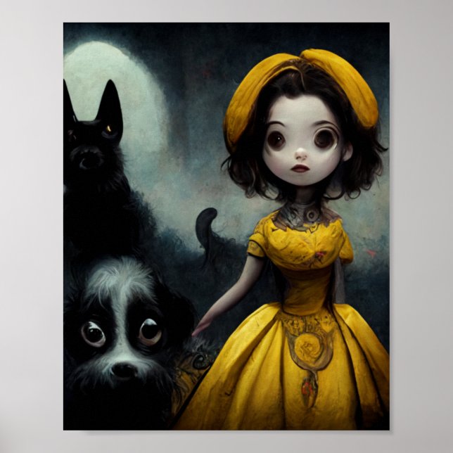 Poster A Beleza e a Besta (Frente)