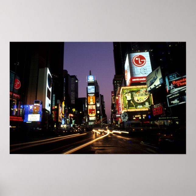 Poster A beleza e a energia do famoso Times (Frente)