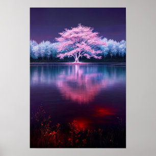 Poster A Beleza Majestosa do Blooming Sakura