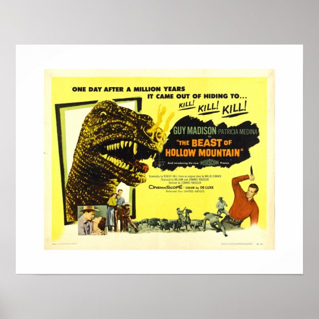 Pôster A Besta da Montanha Hollow (Frente)