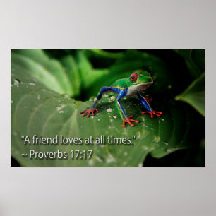 Poster A bíblia cristã legal cita provérbios inspirado